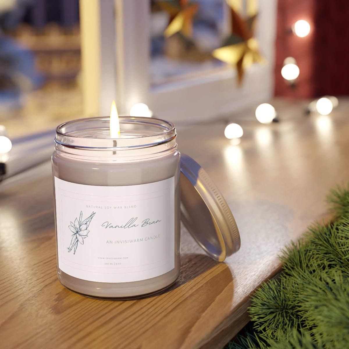 Vanilla bean scented candle – The Period Pain Co